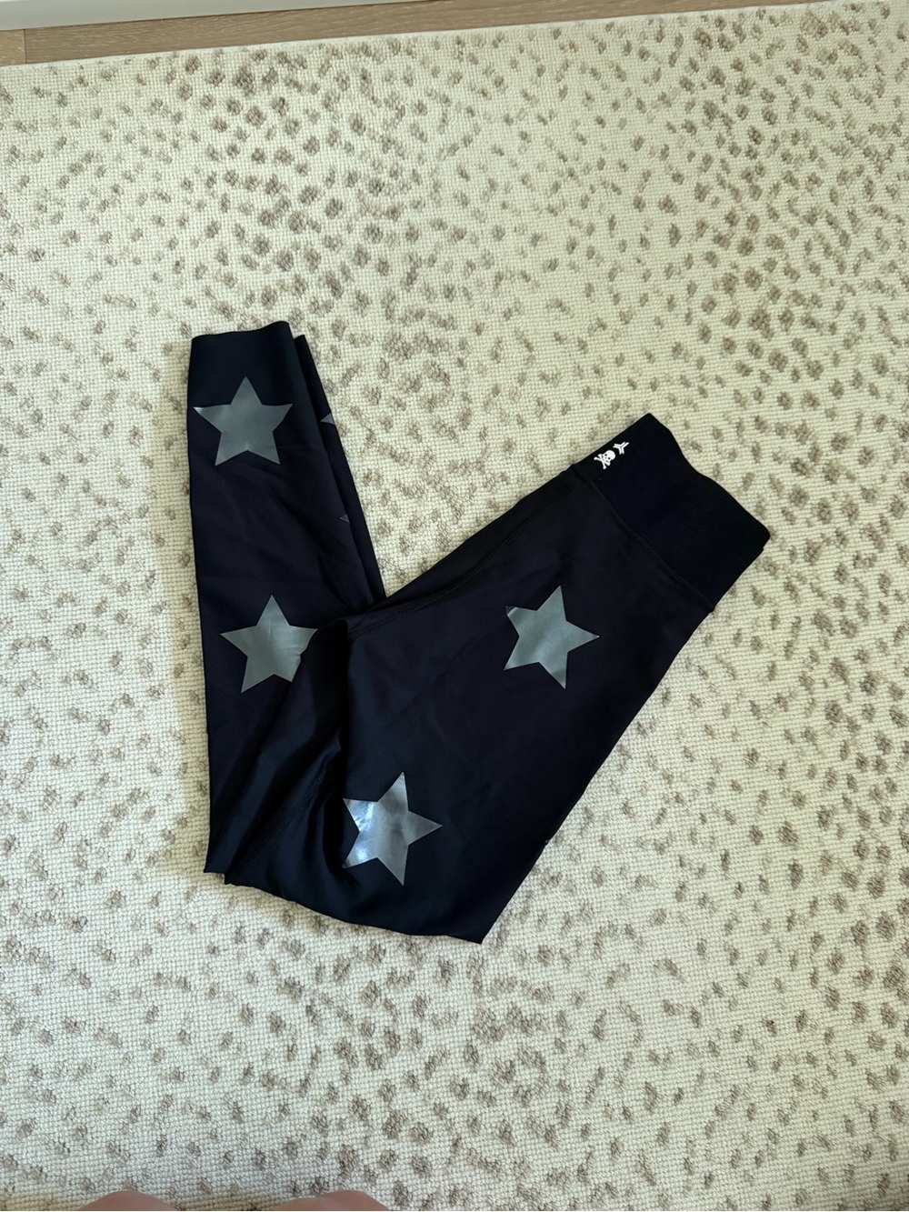 Ultracor Black Star-Print Leggings